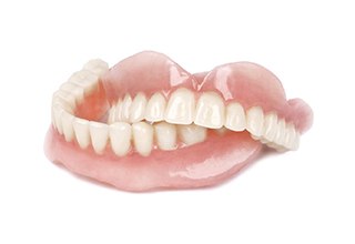 Upper and lower dentures in Owasso.