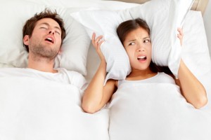 Loud, frequent snoring can be a sign of sleep apnea.