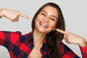 girl wearing Six Month Smiles in Owasso 